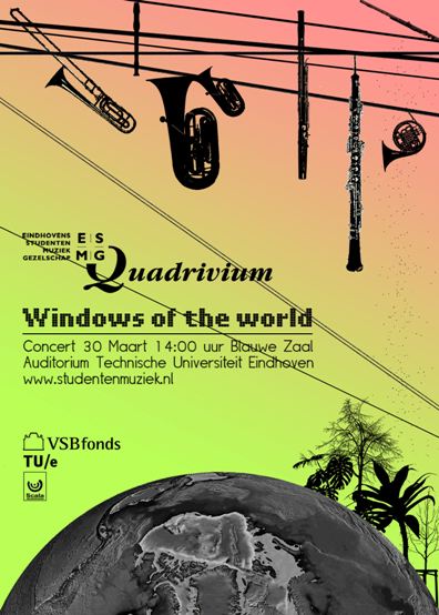 Windows of the World - Zondagmiddag 30 maart Auditorium TU Eindhoven!